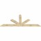 Ekena Millwork Saratoga Rough Sawn Timber Gable Bracket, Douglas Fir, 96"W x 40"H x 2"D x 6"F, 10/12 Pitch GBW096X40X0206SAR00RDF - alternate 4